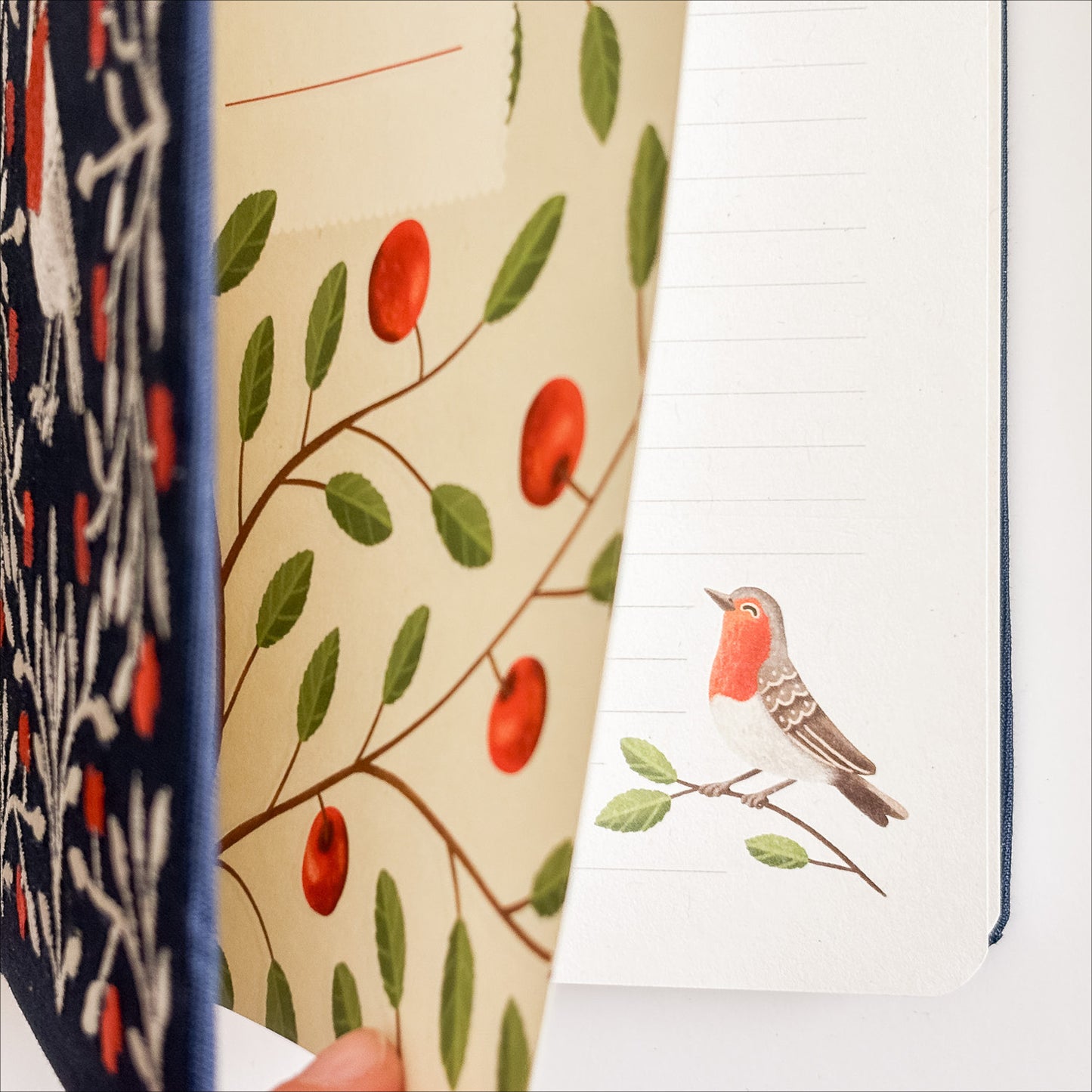 Dnevnik A5 z vezenino - Taščica