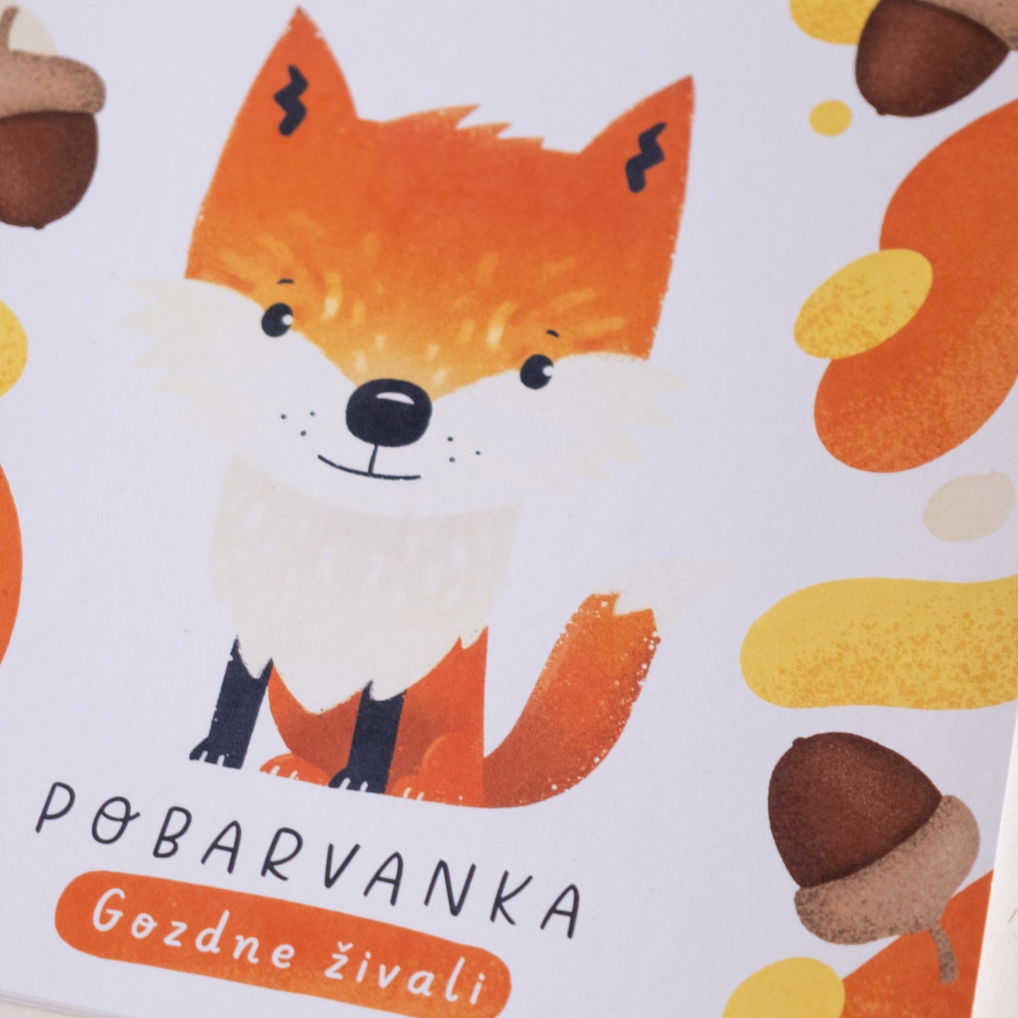 Pobarvanka - Gozdne živali