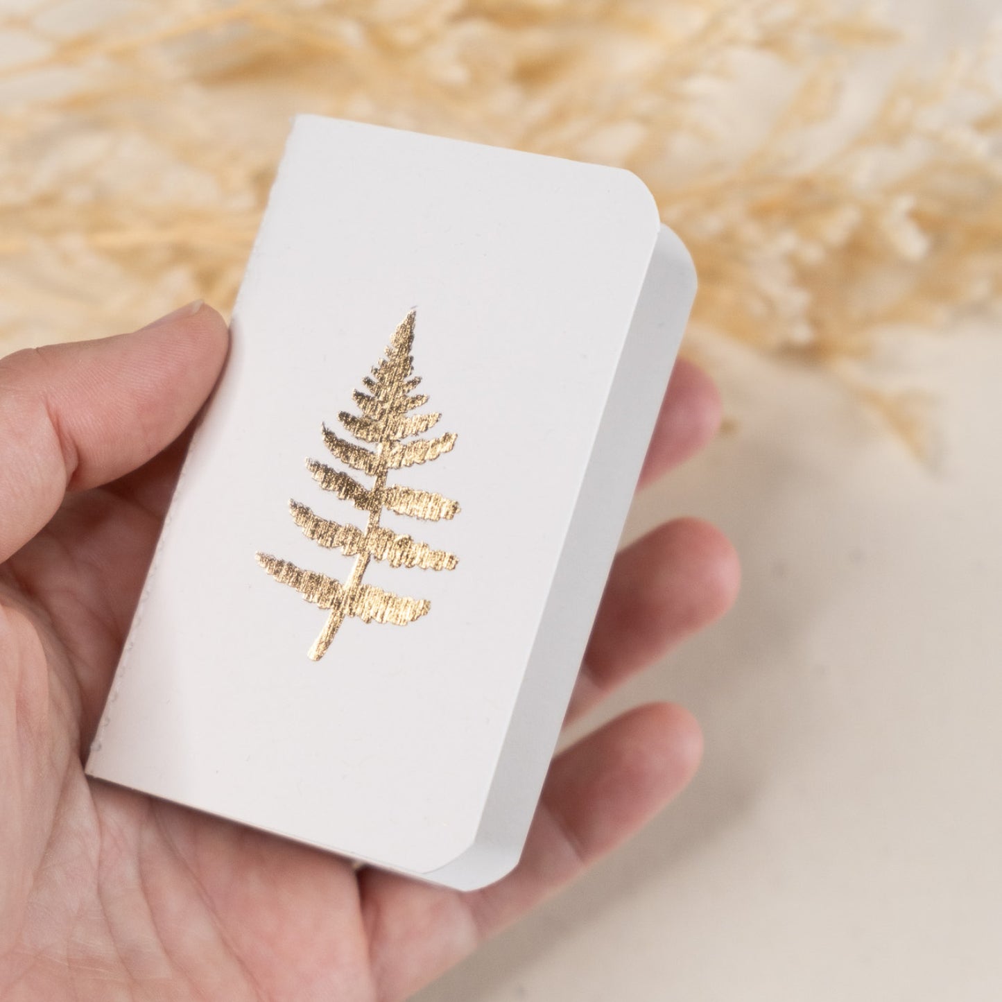 Mini beležnica - praprot