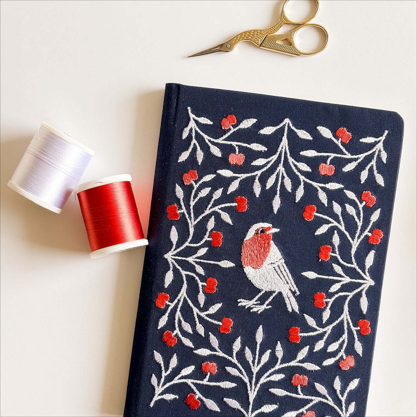 Dnevnik A5 z vezenino -  Taščica