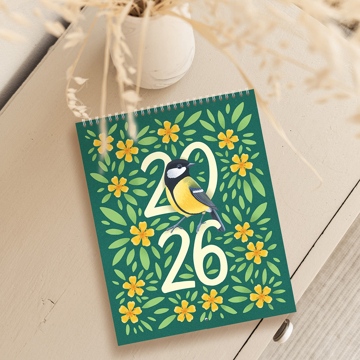 Igrive ptice - Stenski koledar 2026