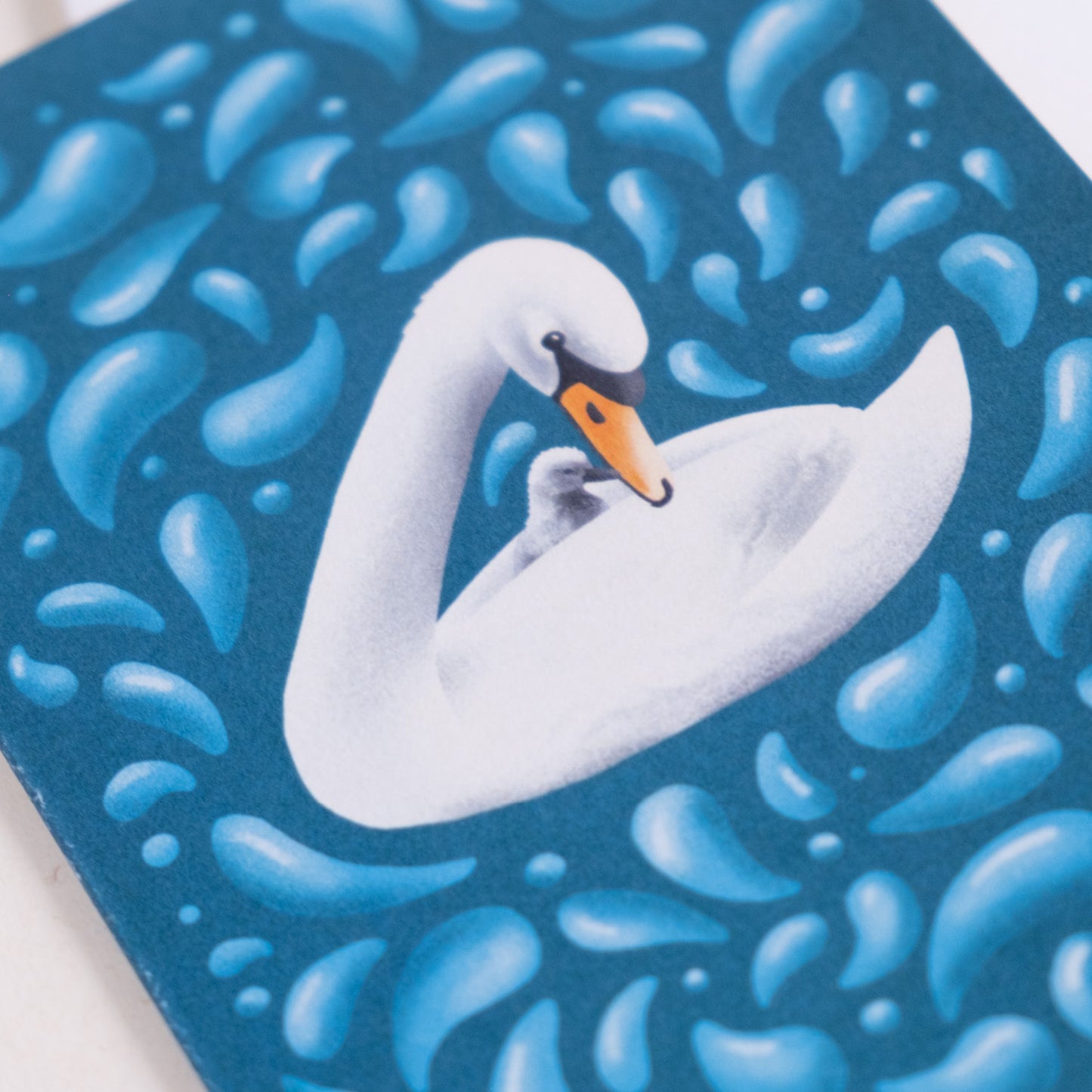 Voščilnica - Labod