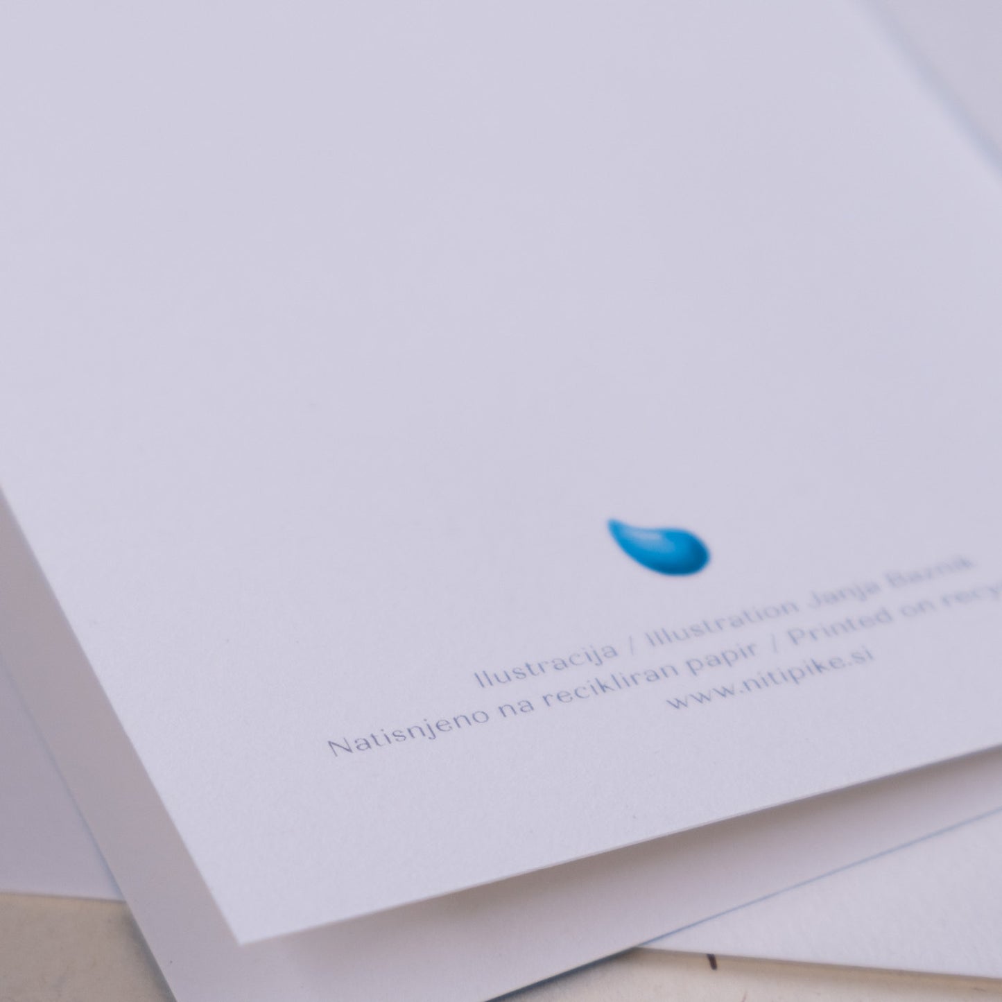 Voščilnica - Labod